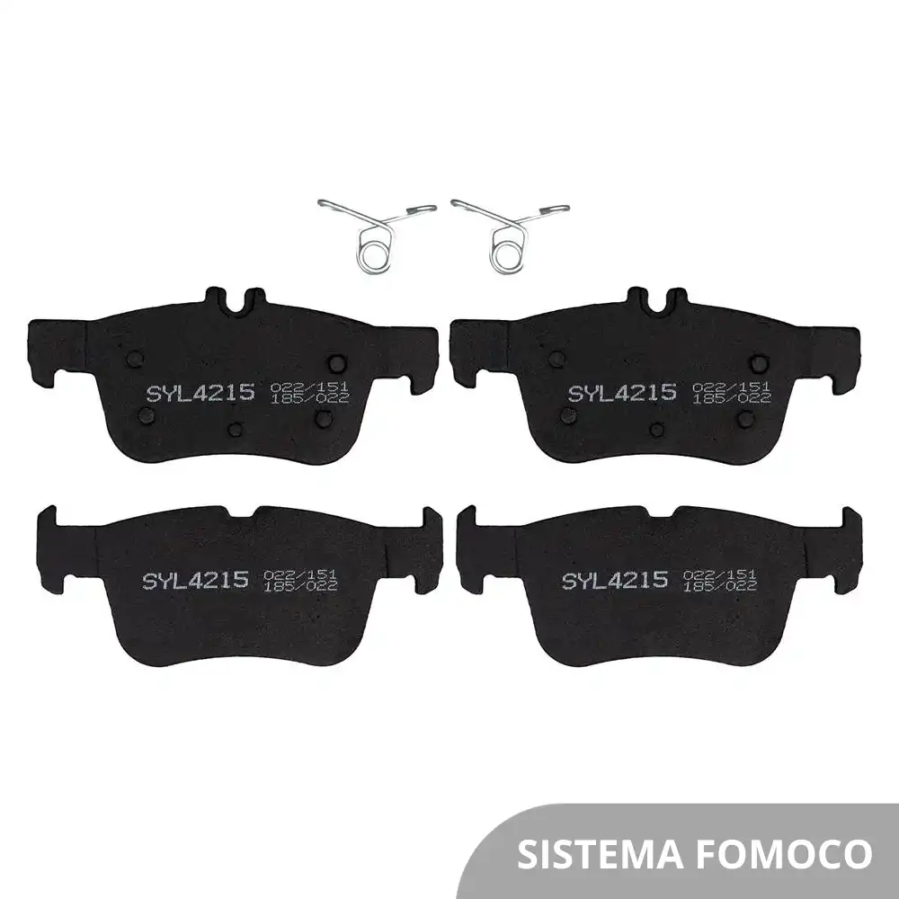 PASTILHA FREIO TRASEIRA FUSION 2013/