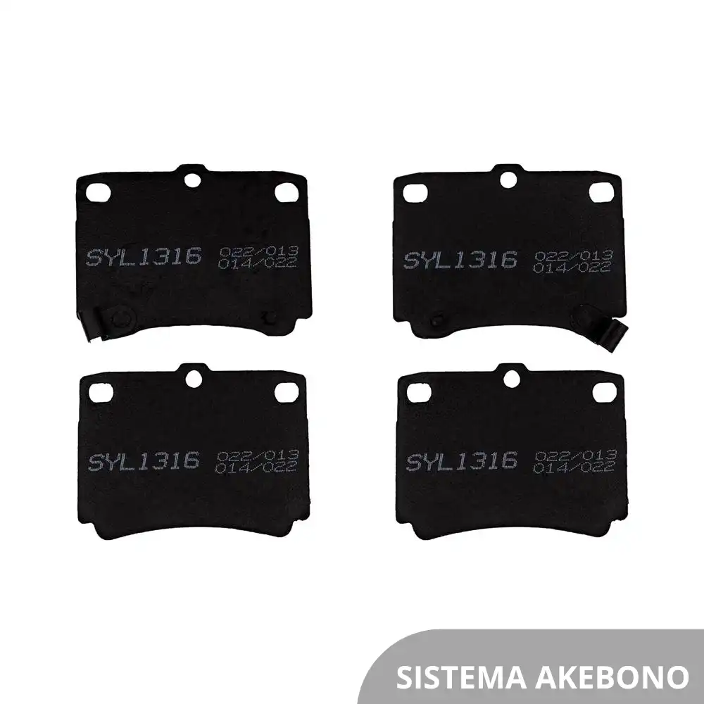 PASTILHA FREIO TRASEIRA MITSUBISHI PAJERO DAKAR 2010/