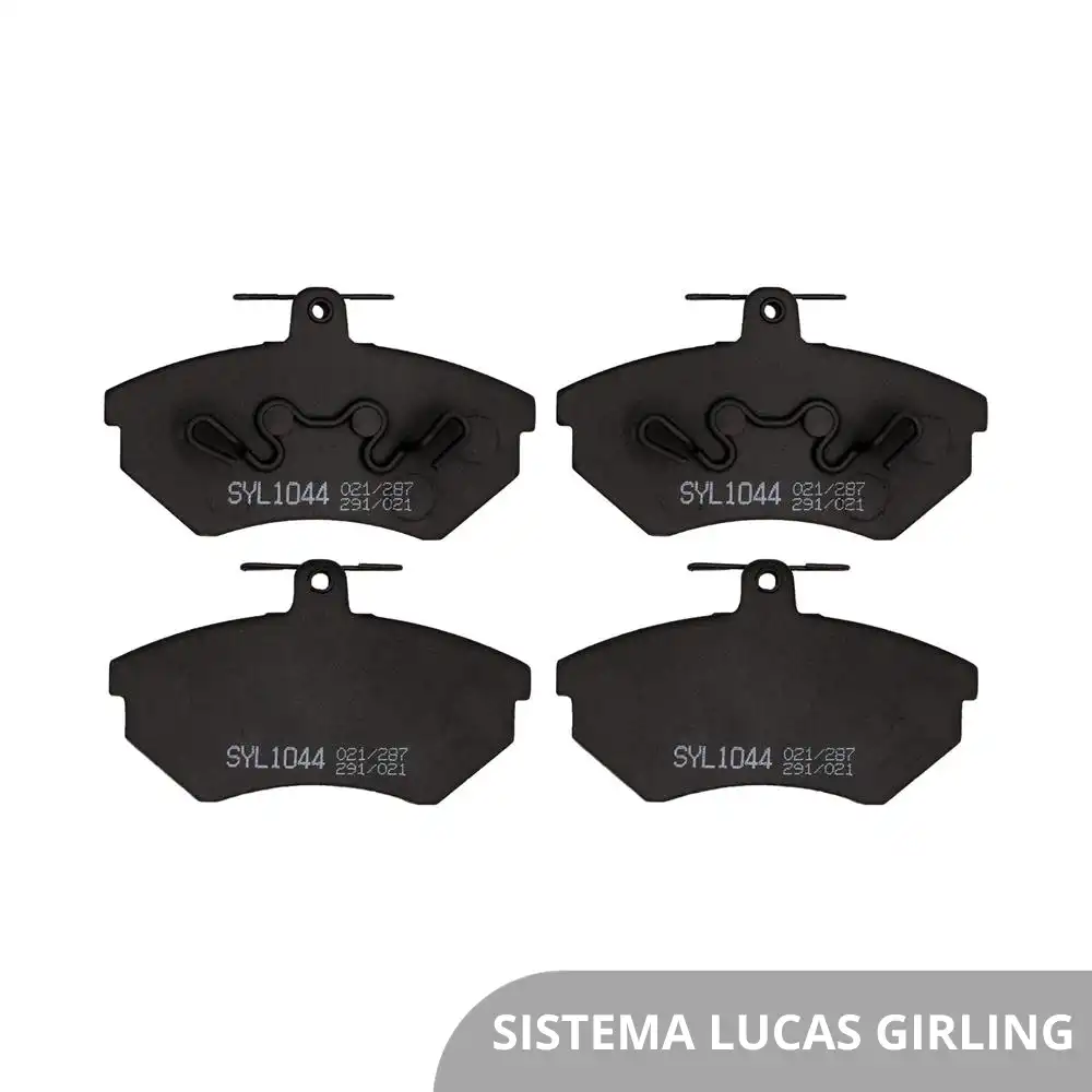 PASTILHA FREIO DIANTEIRA GOLF 1.8 2.0 1995/ 11MM 2 MOLAS