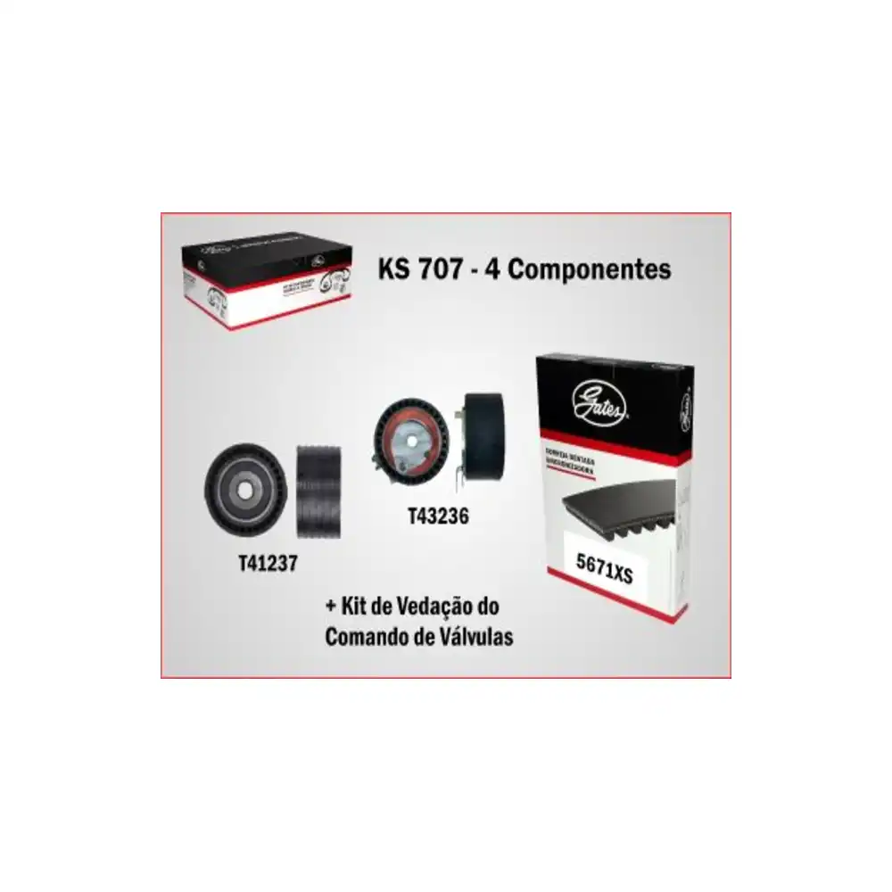 KIT CORREIA DENTADA DUSTER 1.6 2011 A 2016