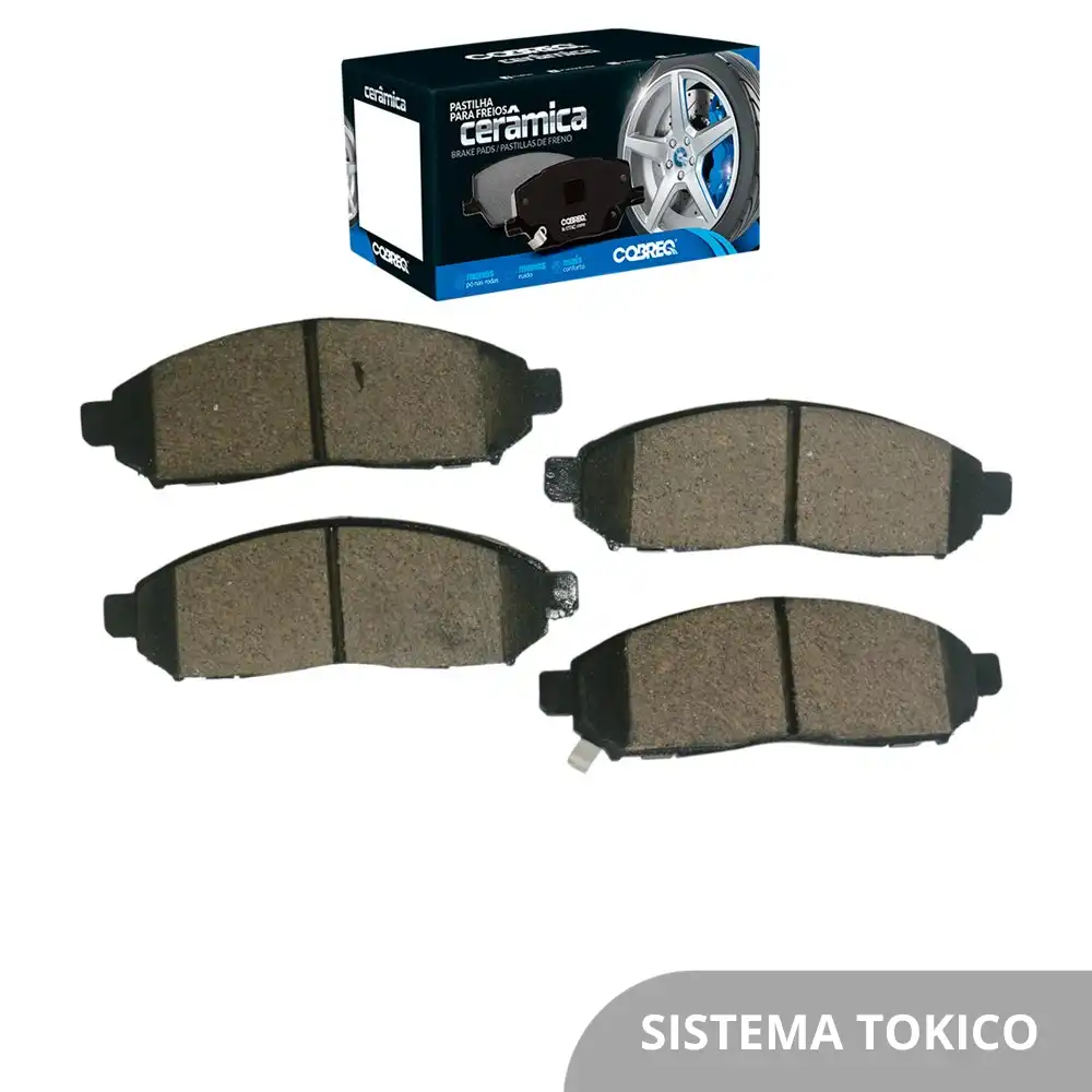 PASTILHA FREIO DIANTEIRA FRONTIER 2.5 16V 2008 A 2016 CERAMI