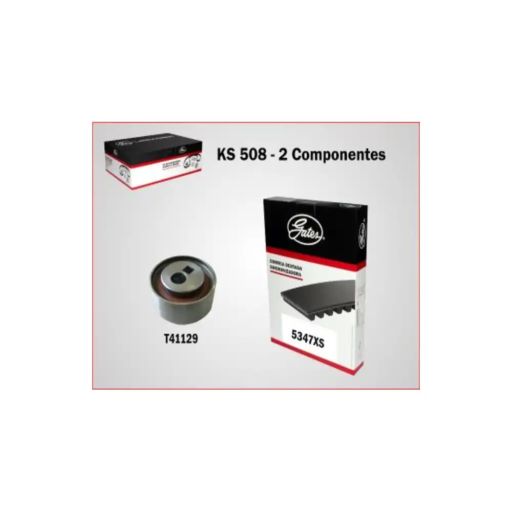 KIT CORREIA DENTADA 206 1.6 8V 1999 A 2003