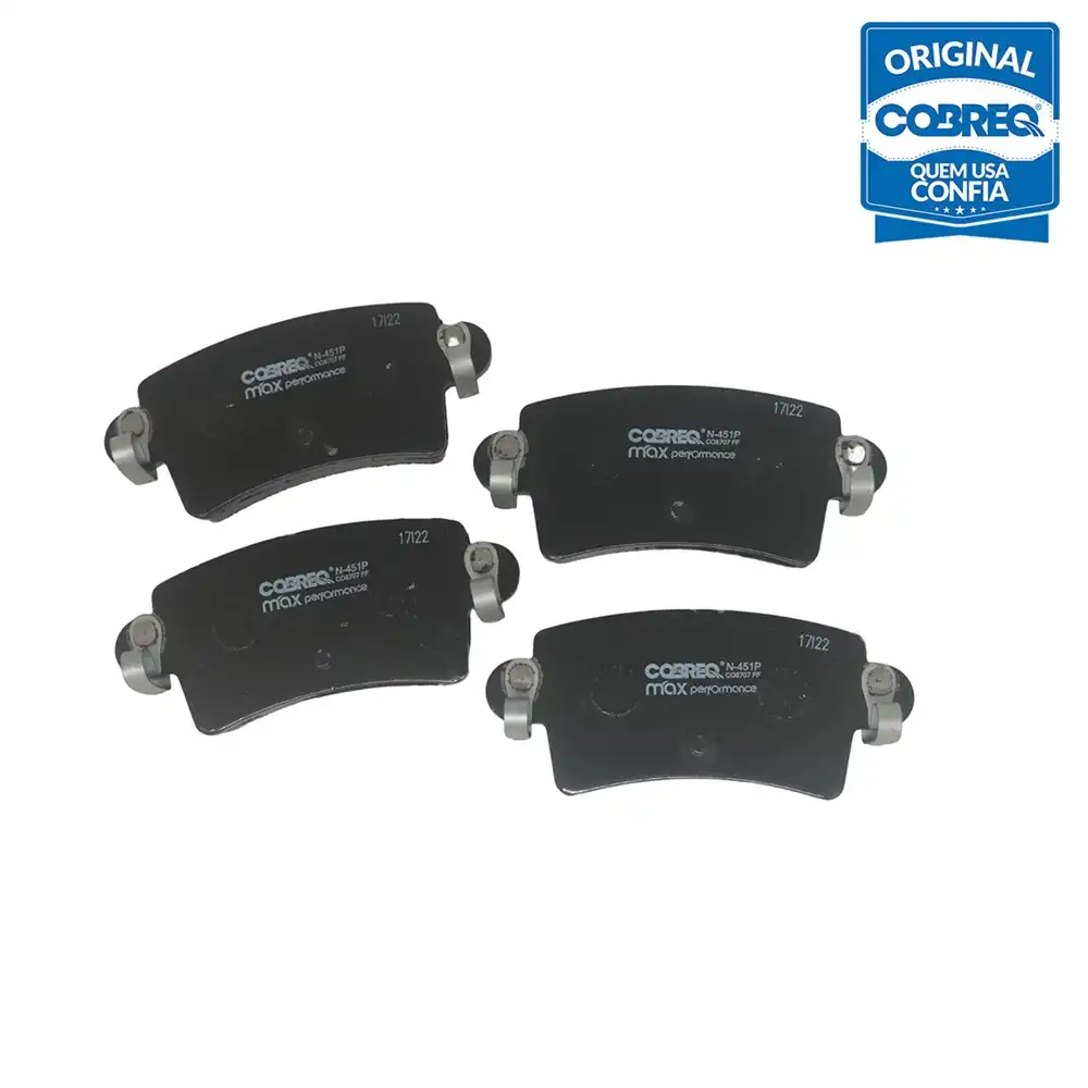 PASTILHA FREIO TRASEIRA RENAULT MASTER 2.5 2.8 2002/