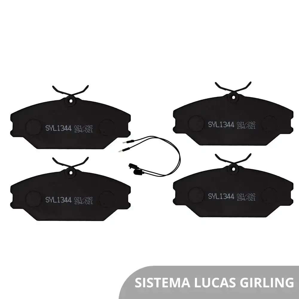 PASTILHA FREIO DIANTEIRA RENAULT SCENIC 1.6 1998/ COM ALARME