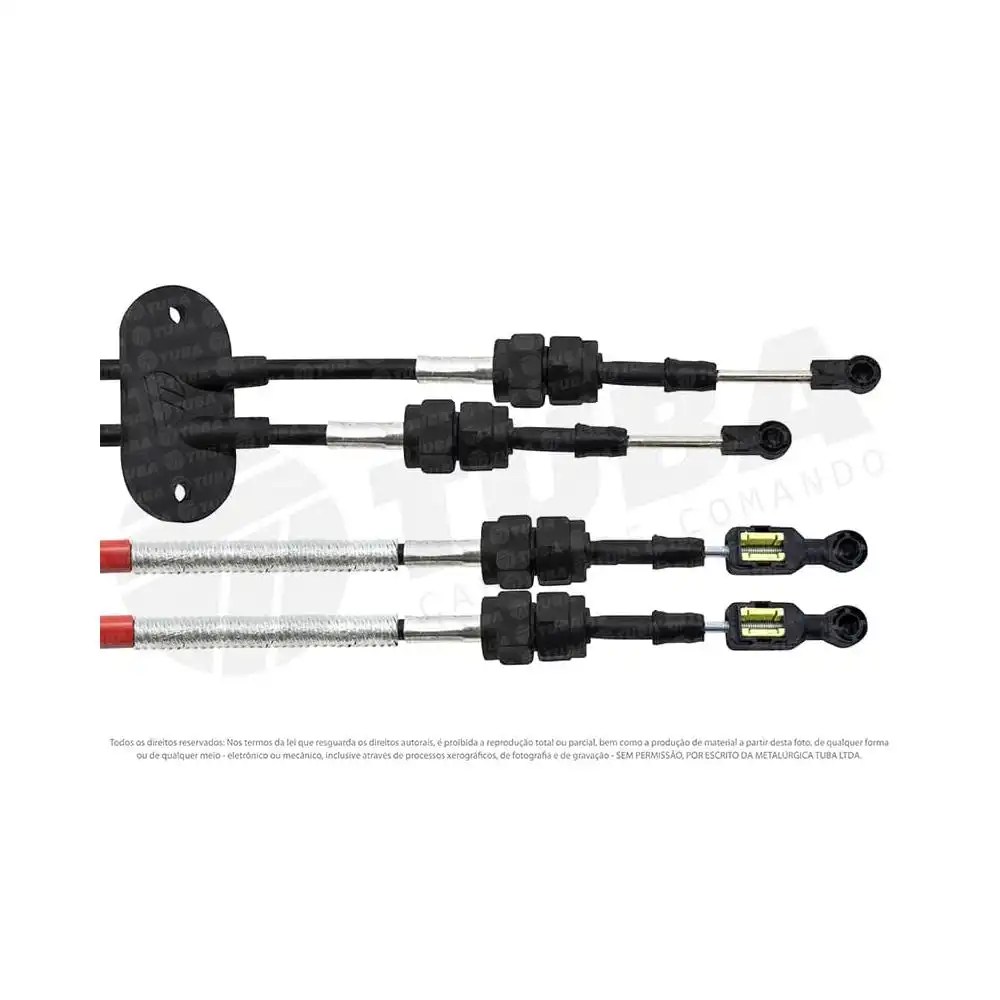 CABO ALAVANCA CAMBIO FOCUS 2.0 2000 A 2003 (DUPLO) (1182MM)