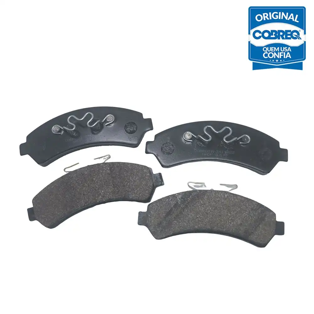 PASTILHA FREIO DIANTEIRA S-10 2.8 1997 A 2011 4X4