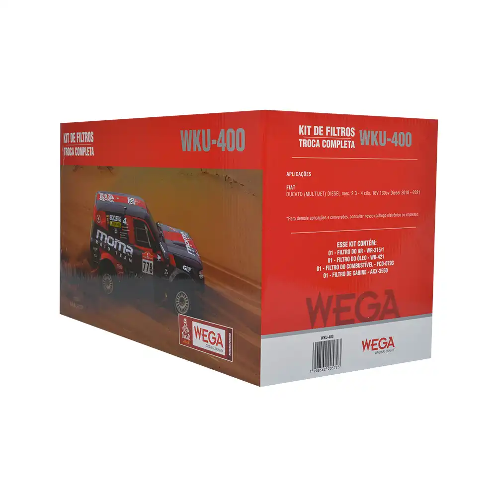 KIT FILTROS FIAT DUCATO 2.3 16V DIESEL 2018 ACIMA
