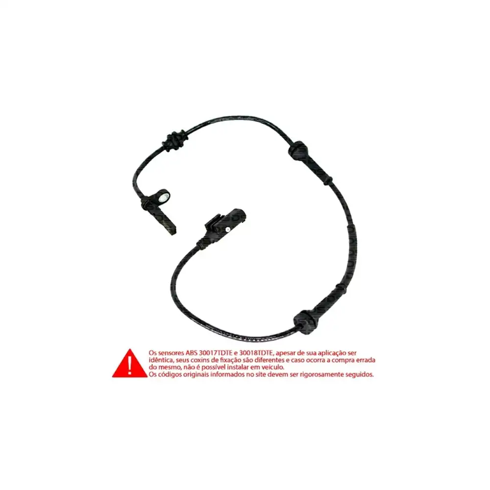 SENSOR ABS TRASEIRO FIAT TORO 2.0 16V 2016 EM DIANTE