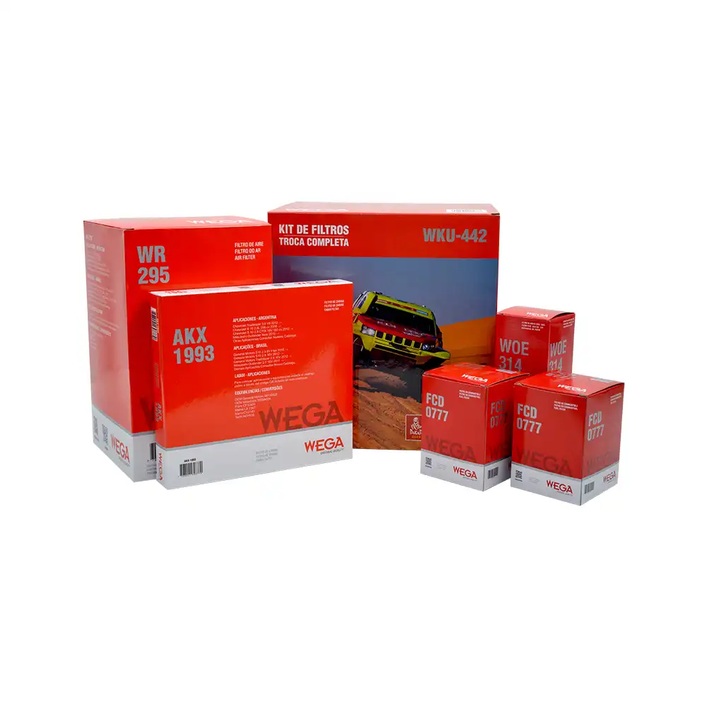 KIT FILTROS S-10 2.8 16V 2012 ACIMA