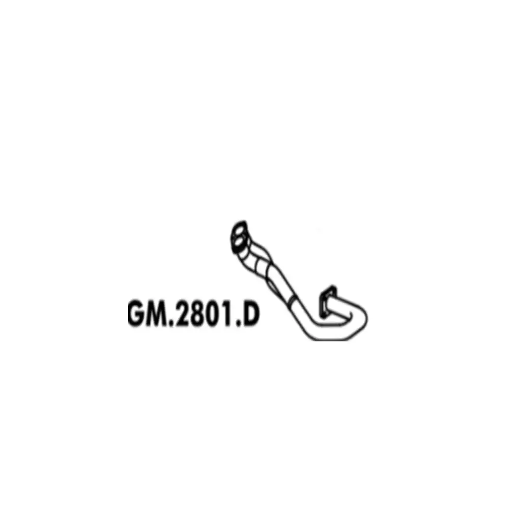 CANO SAIDA MOTOR S-10 2.2 1995 A 1997 CABINE ESTENDIDA