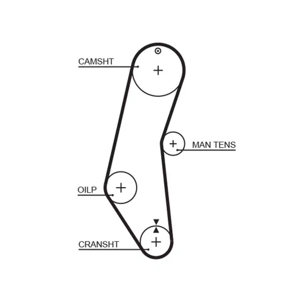 CORREIA COM FIAT UNO MILLE 91/94  117X15