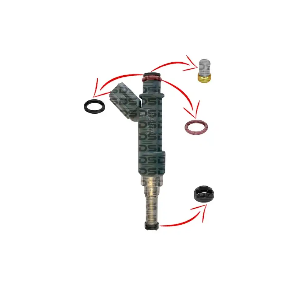 REPARO P/BICO INJETOR TOYOTA COROLLA 2.0 16V FLEX 10/14 SIST