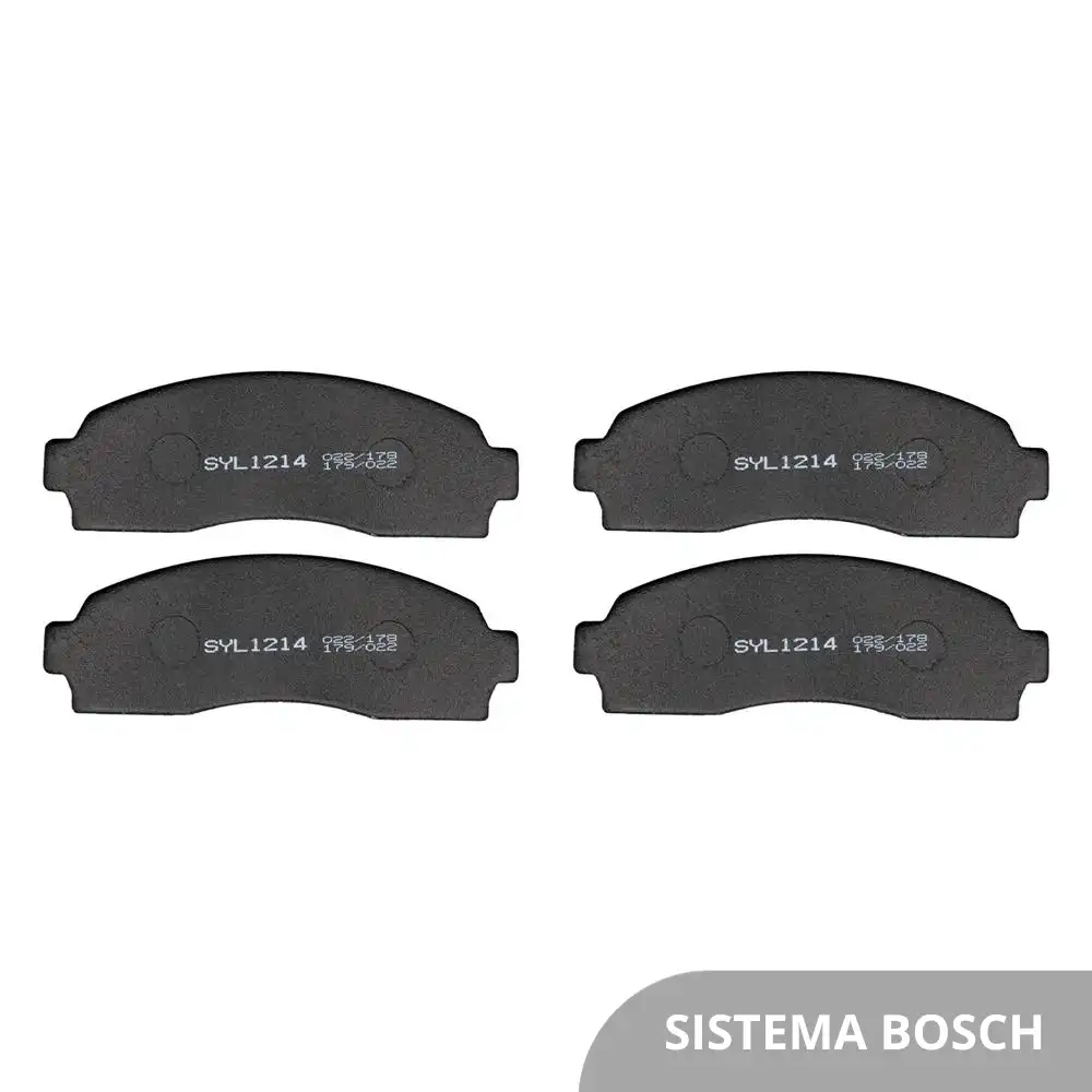 PASTILHA FREIO DIANTEIRA RANGER 4X4 4X2 2007 A 2012