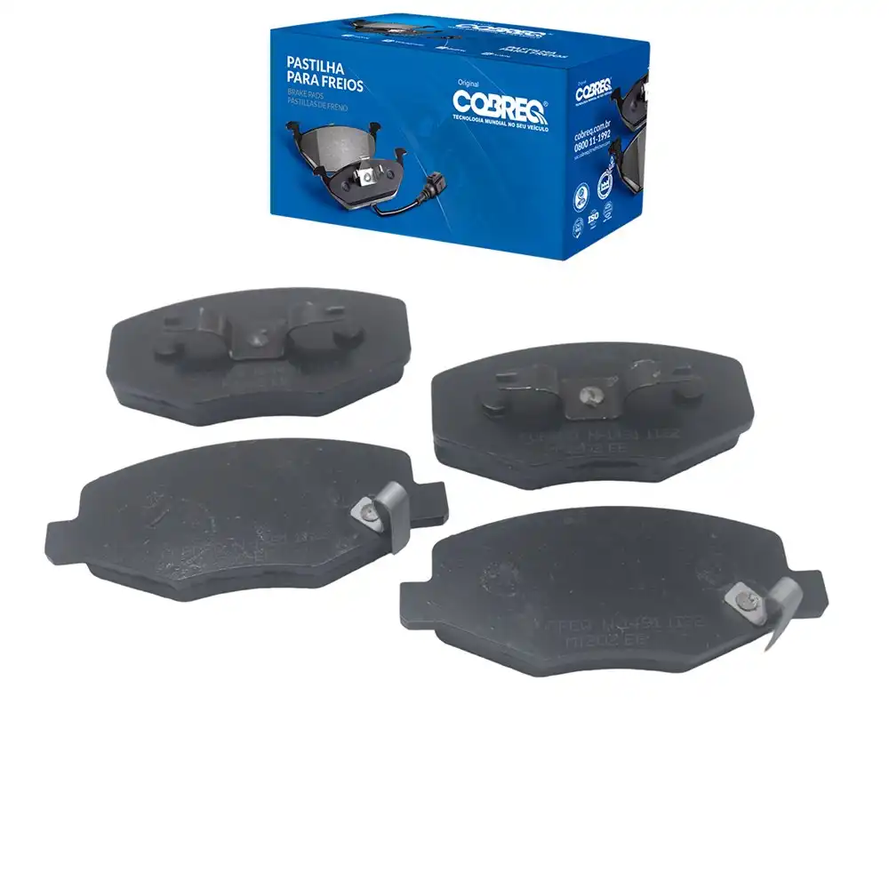 PASTILHA FREIO DIANTEIRA CHERY FACE 1.3 16V 2010 ACIMA