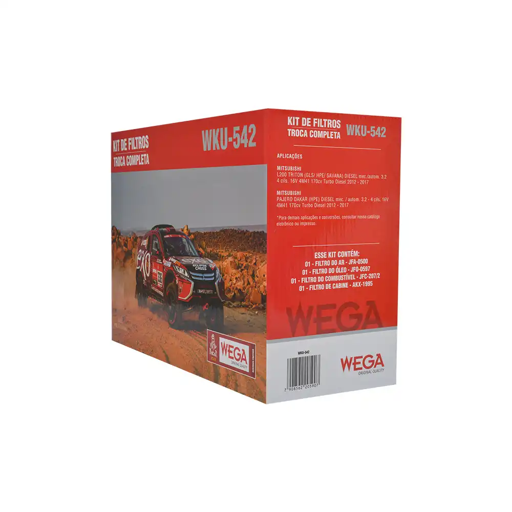 KIT FILTROS L-200 3.2 16V TURBO DIESEL 2012 A 2017