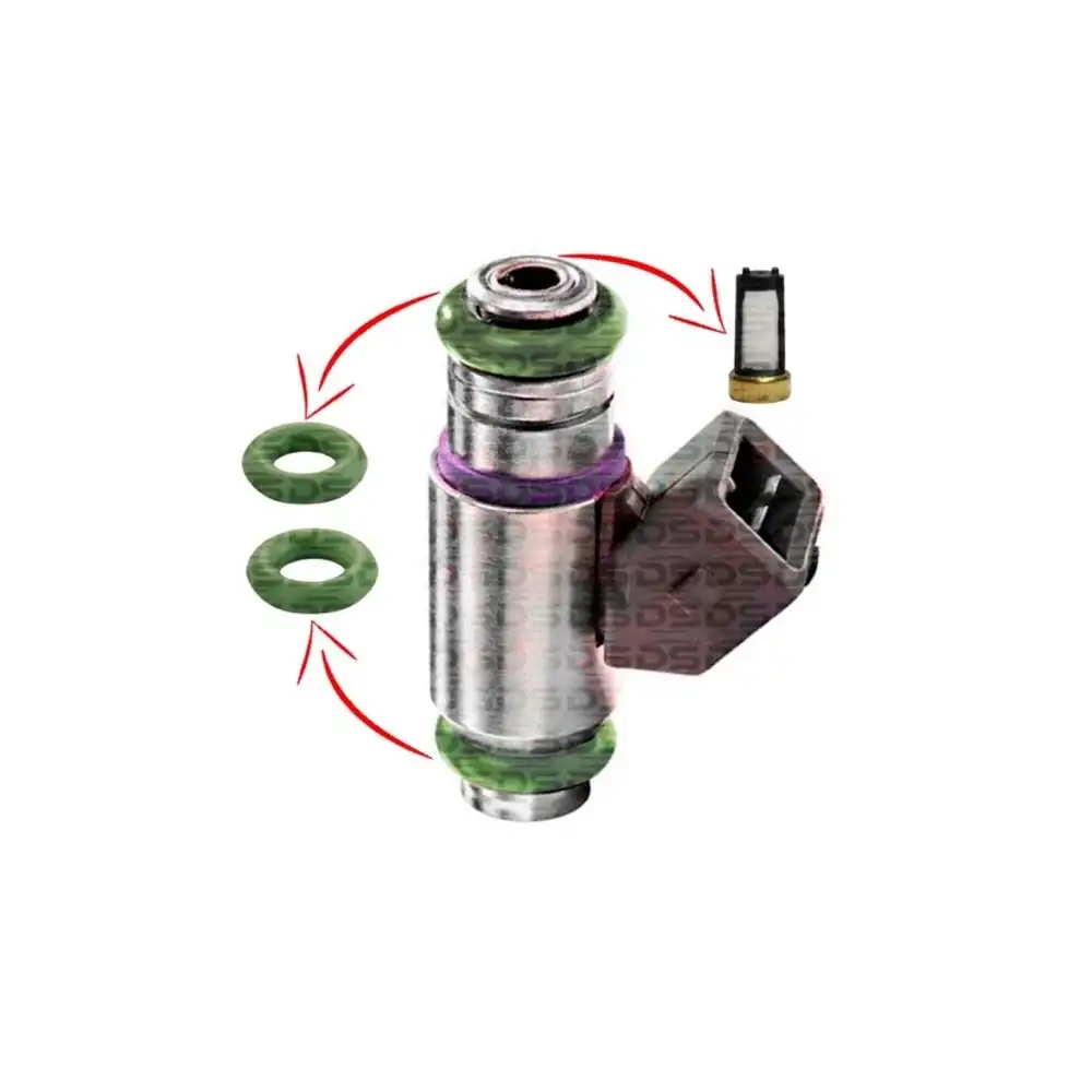 REPARO P/BICO INJETOR C/ANEIS (FILTRO) MULTIPOINT(MARELLI)