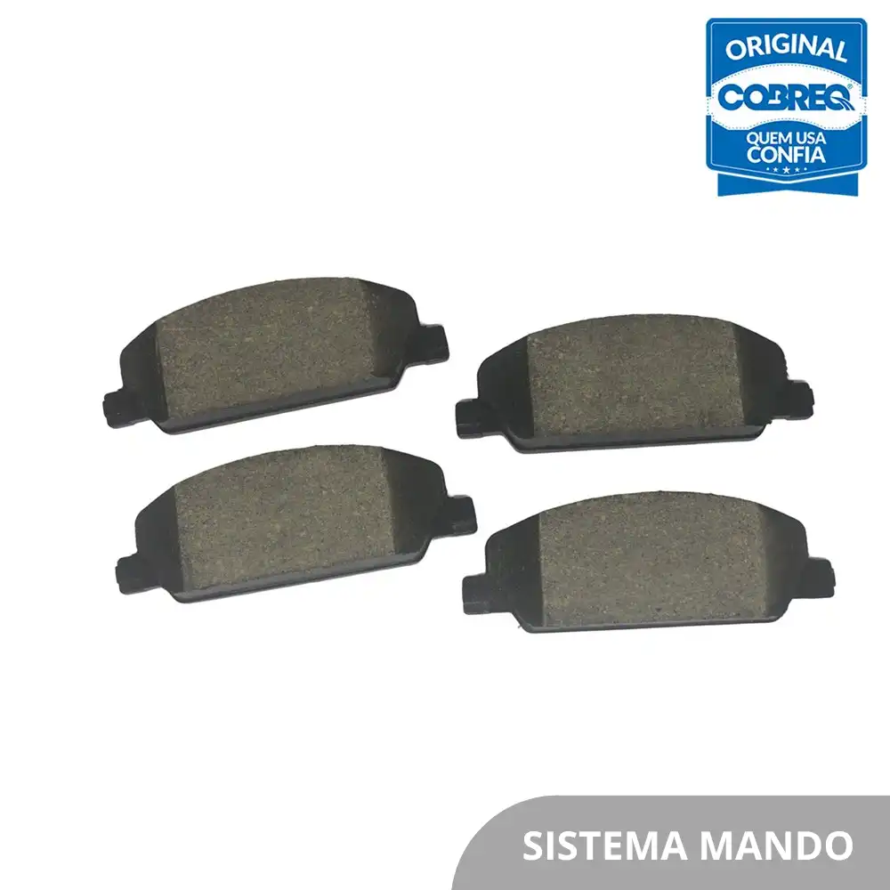 PASTILHA FREIO DIANTEIRA PULSE 1.0 TURBO 2022 ACIMA CERAMICA