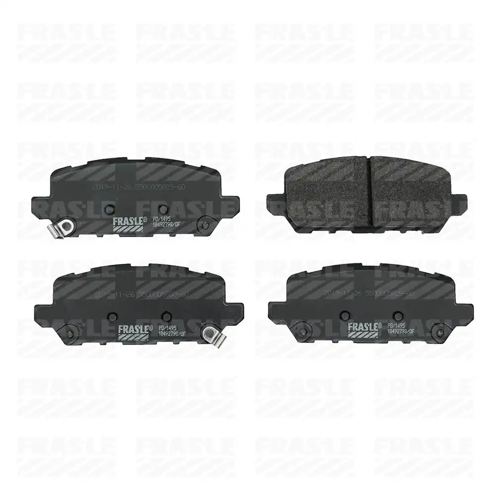 PASTILHA FREIO TRASEIRA HONDA HR-V 2015/