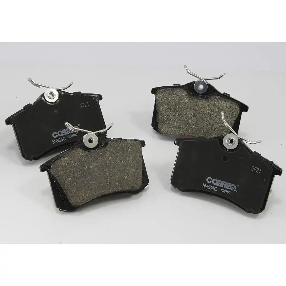 PASTILHA FREIO TRASEIRA GOLF 1.6 8V 2001 A 2014 CERAMICA