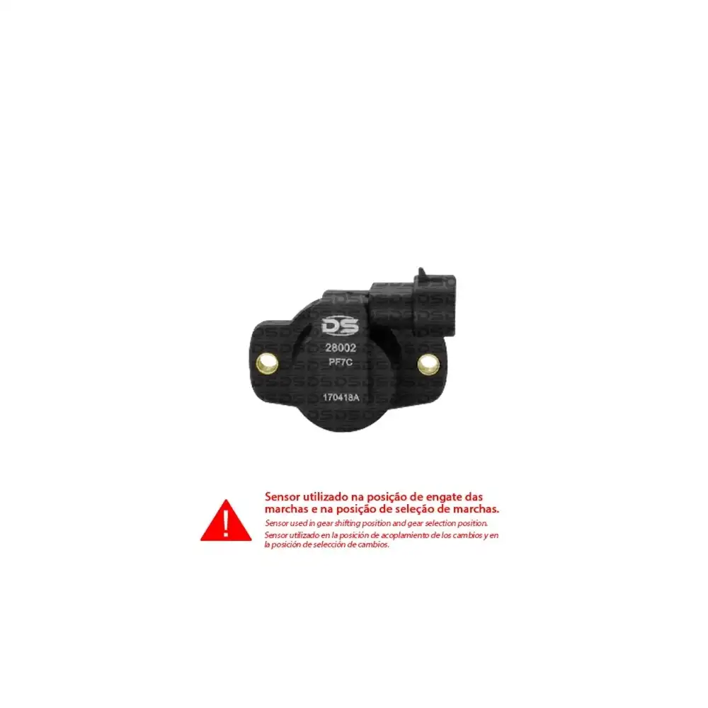 SENSOR POSICAO CAMBIO FIAT UNO 1.4 8V FLEX 2015 A 2016 DUALO