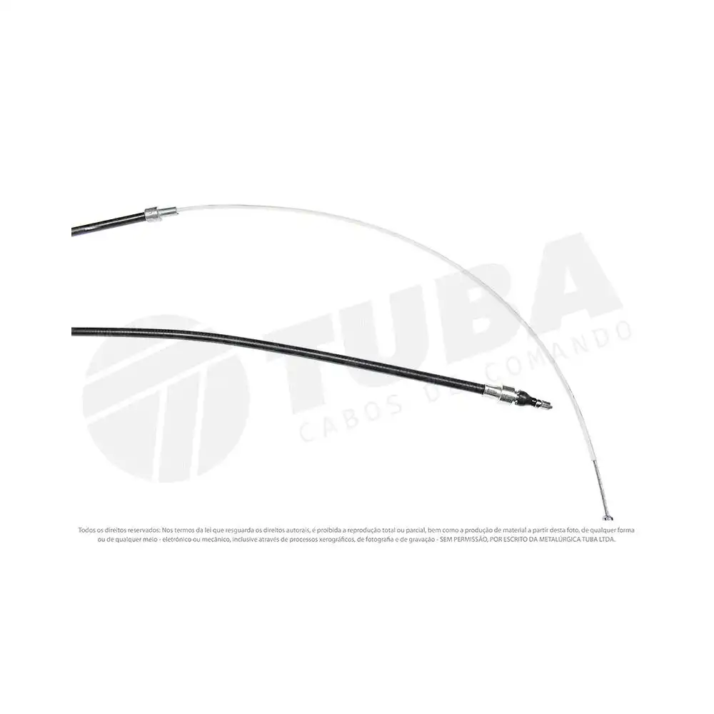 CABO FREIO MAO TRAS GOLF 98/99 1.6 8V 1.8 2.0 TURBO