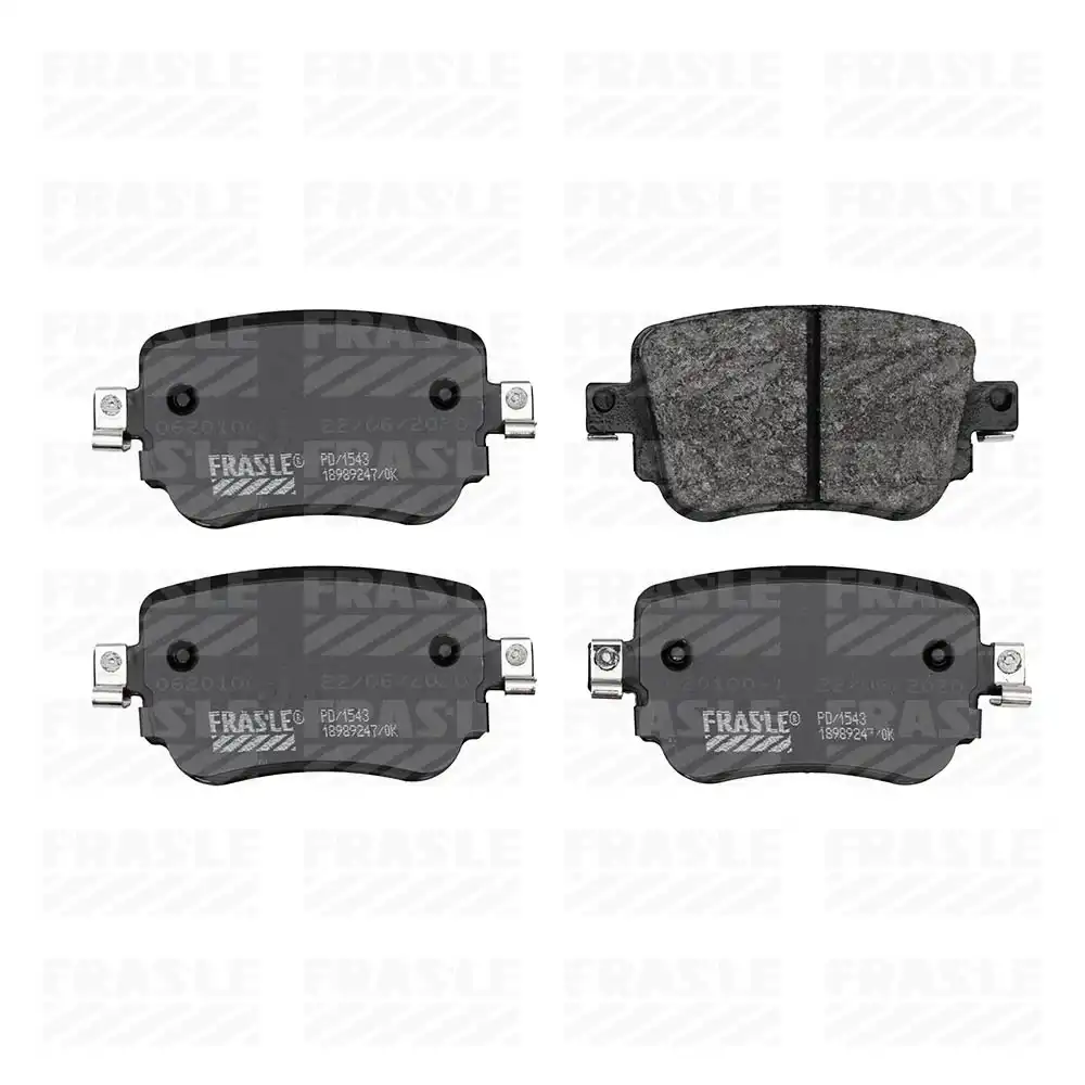 PASTILHA FREIO TRASEIRA GOLF GTI 2.0 2014 A 2018