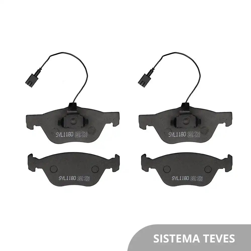 PASTILHA FREIO DIANTEIRA PALIO WEEKEND 1.8 8V 2004 A 2010