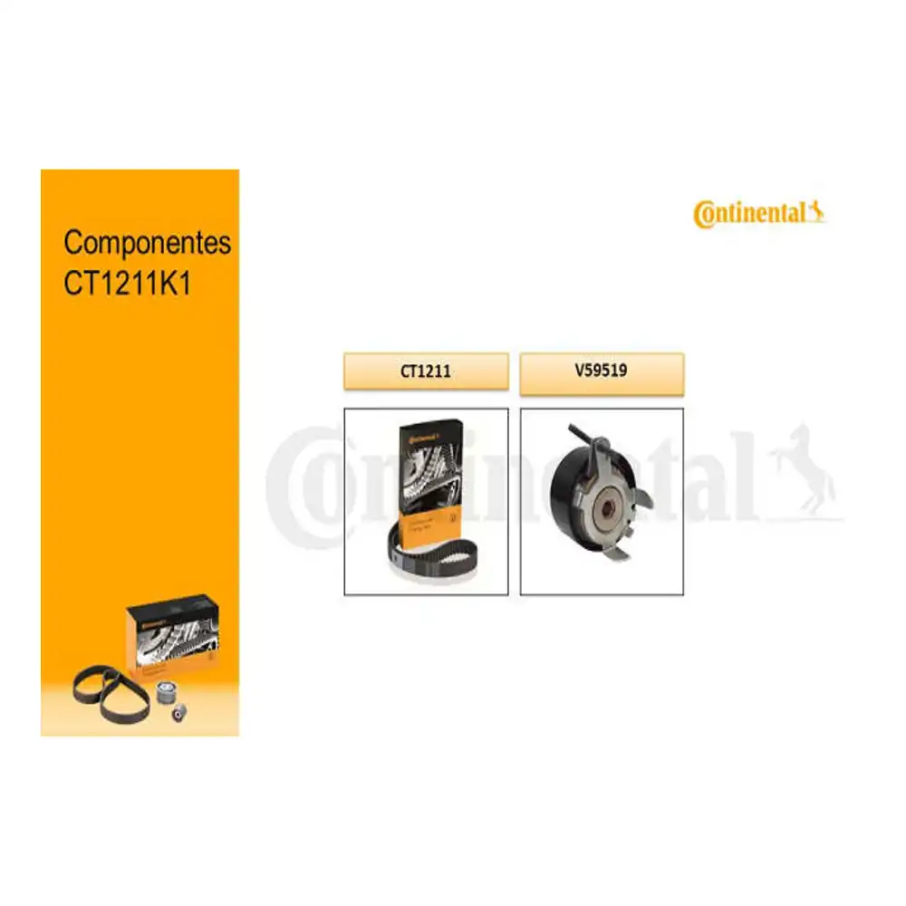 KIT CORREIA DENTADA NEW FIESTA 1.0 ECOBOOST 2016 A 2018