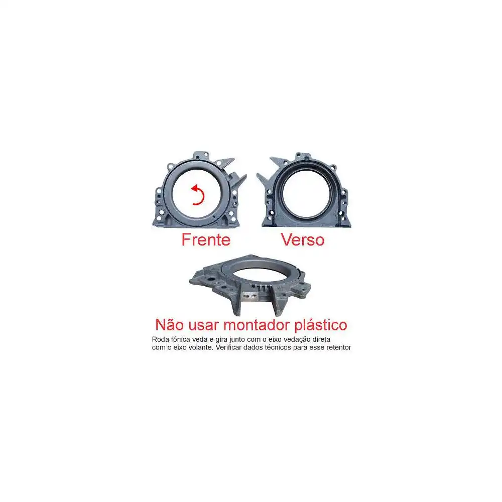 RETENTOR VOLANTE MOTOR GOL 1.0 16V TURBO