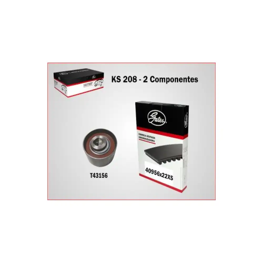 KIT CORREIA DENTADA UNO 1.0 8V 2010 A 2013