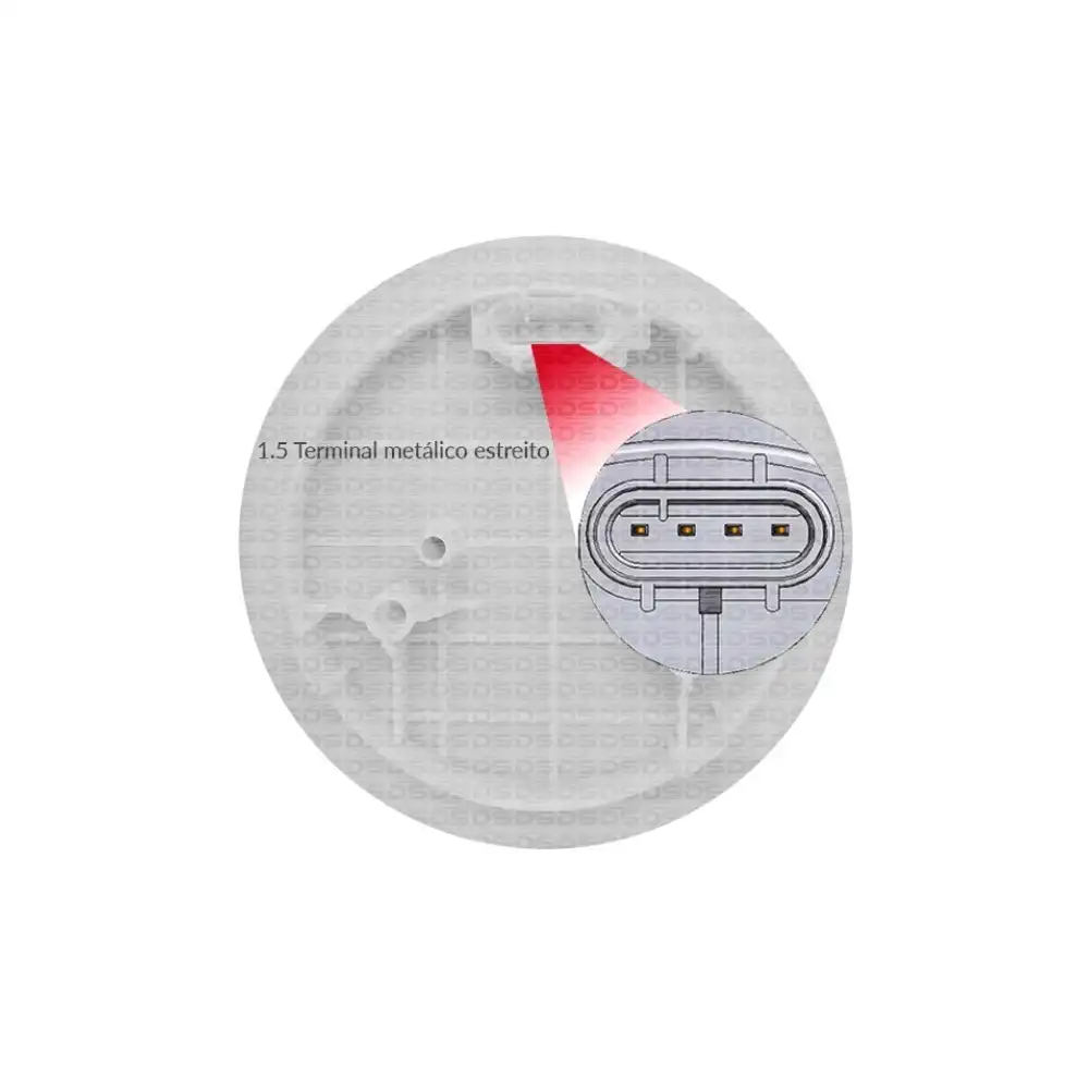 TAMPA BOMBA INJ ELET C3 1.4 8V FLEX 2005 A 2012