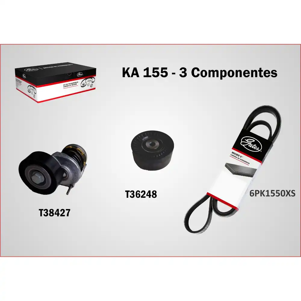 KIT CORREIA ALTERNADOR AMAROK 2.0 2010 A 2020