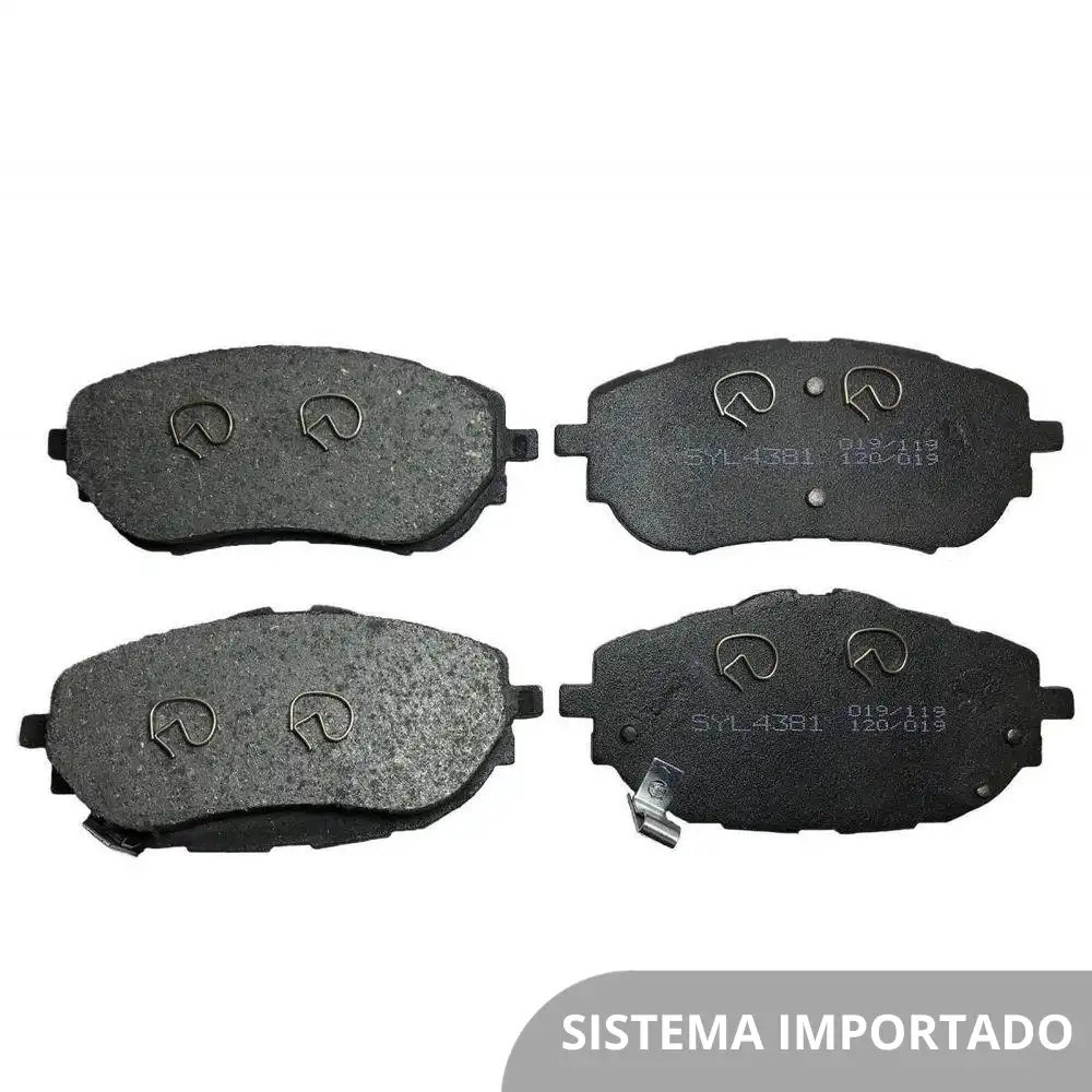 PASTILHA FREIO DIANTEIRA TOYOTA COROLLA 1.8 2.0 2014 A 2019