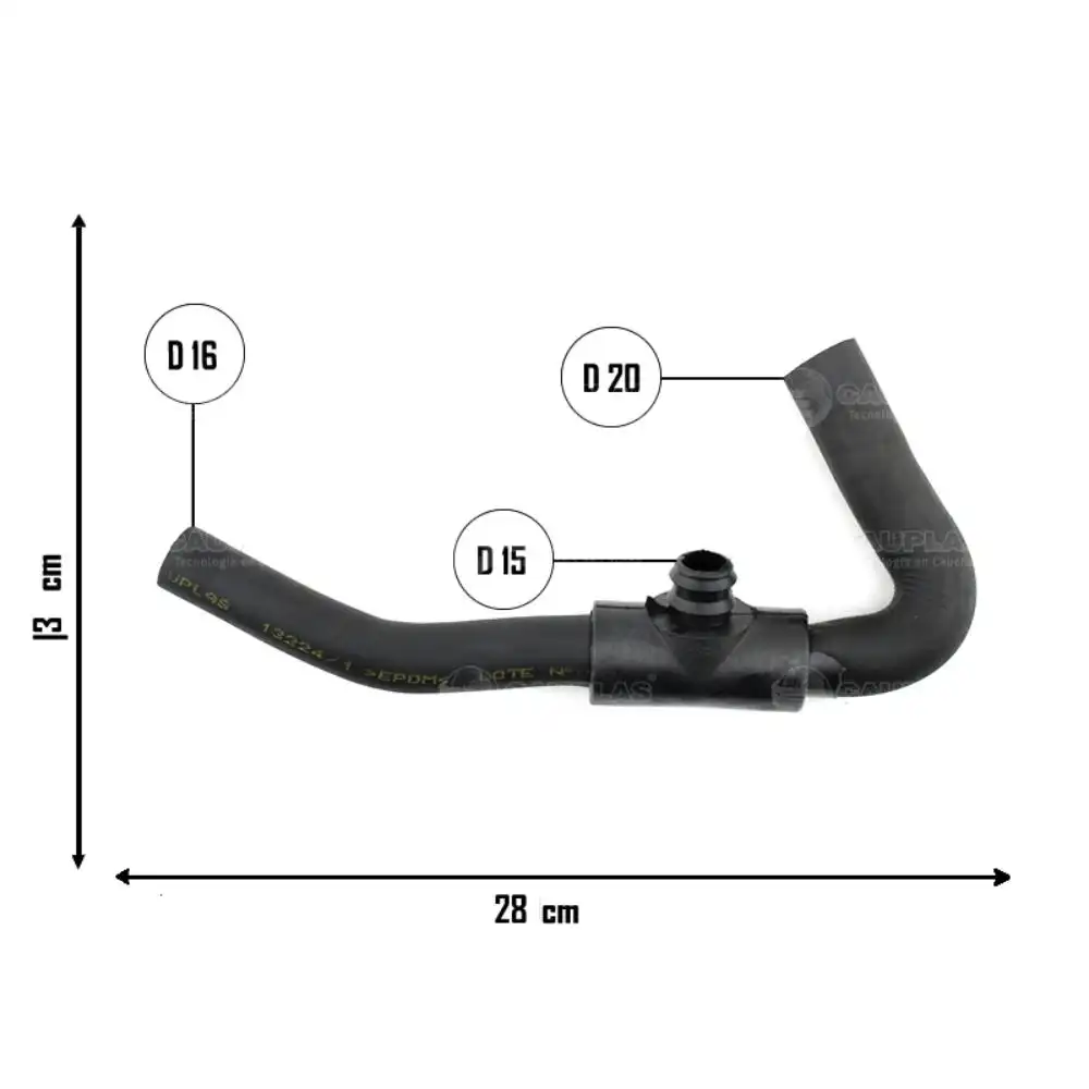 MANGUEIRA AR QUENTE CELTA 2011 A 2016