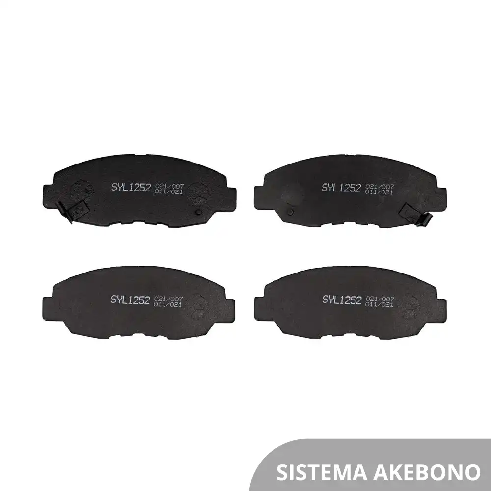 PASTILHA FREIO DIANTEIRA HONDA ACCORD 1.8 16V 1993 A 1998