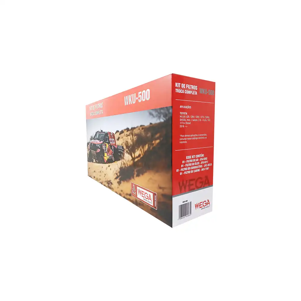 KIT FILTROS TOYOTA HILUX 2.8 16V DIESEL 2016 A 2021