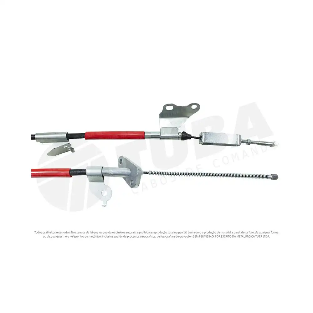 CABO FREIO MAO TRAS TOYOTA HILUX 2016 EM DIANTE DIREITO