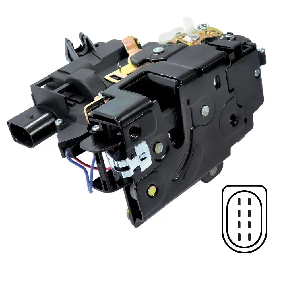 FECHADURA PORTA GOLF 99/13 4 PTS DIANT DIR ELETRICA