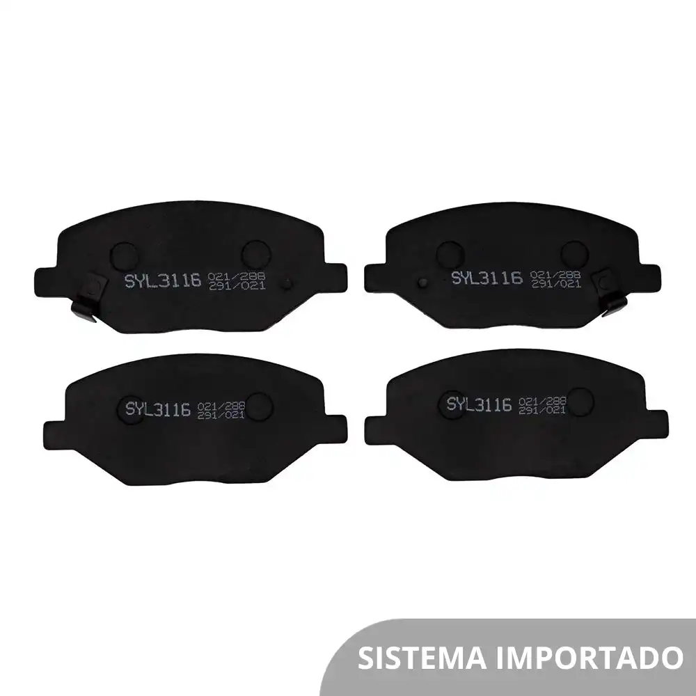 PASTILHA FREIO DIANTEIRA SPIN 2017/