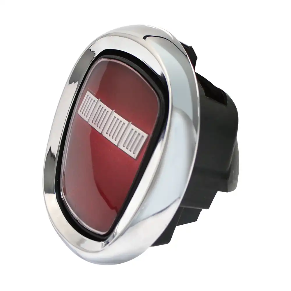 MACANETA TAMPA TRAS FIAT STRADA 09/ EMBLEMA VERMELHO