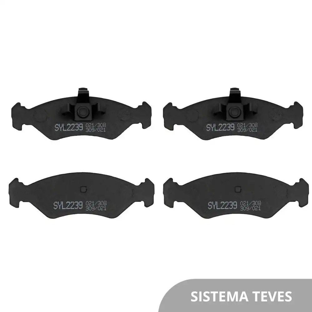 PASTILHA FREIO DIANTEIRA KA 1.0 2009/ DISCO SOLIDO