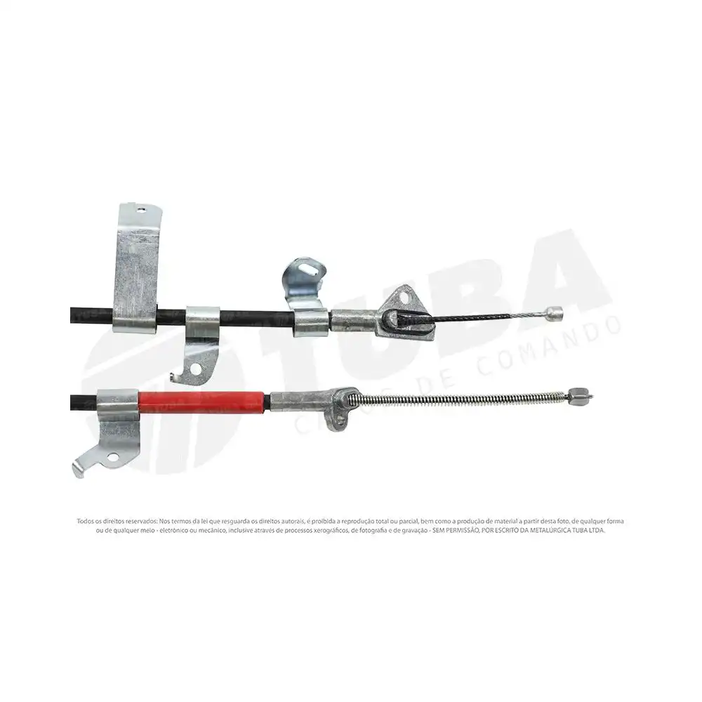 CABO FREIO MAO TRAS TOYOTA ETIOS 2012 ACIMA DIREITO 1660MM