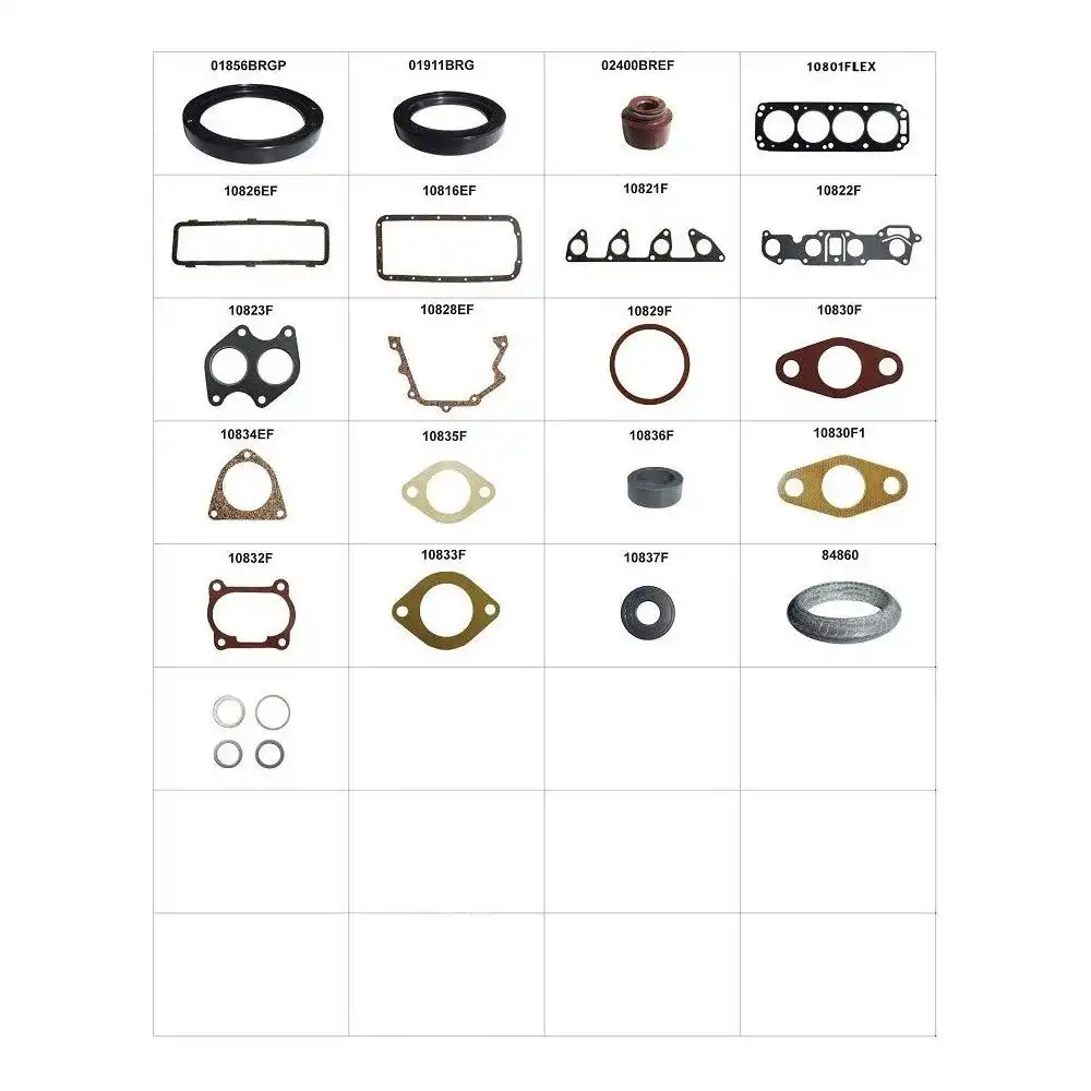 JUNTA MOTOR CHEVETTE C/ RETENTOR GASOLINA