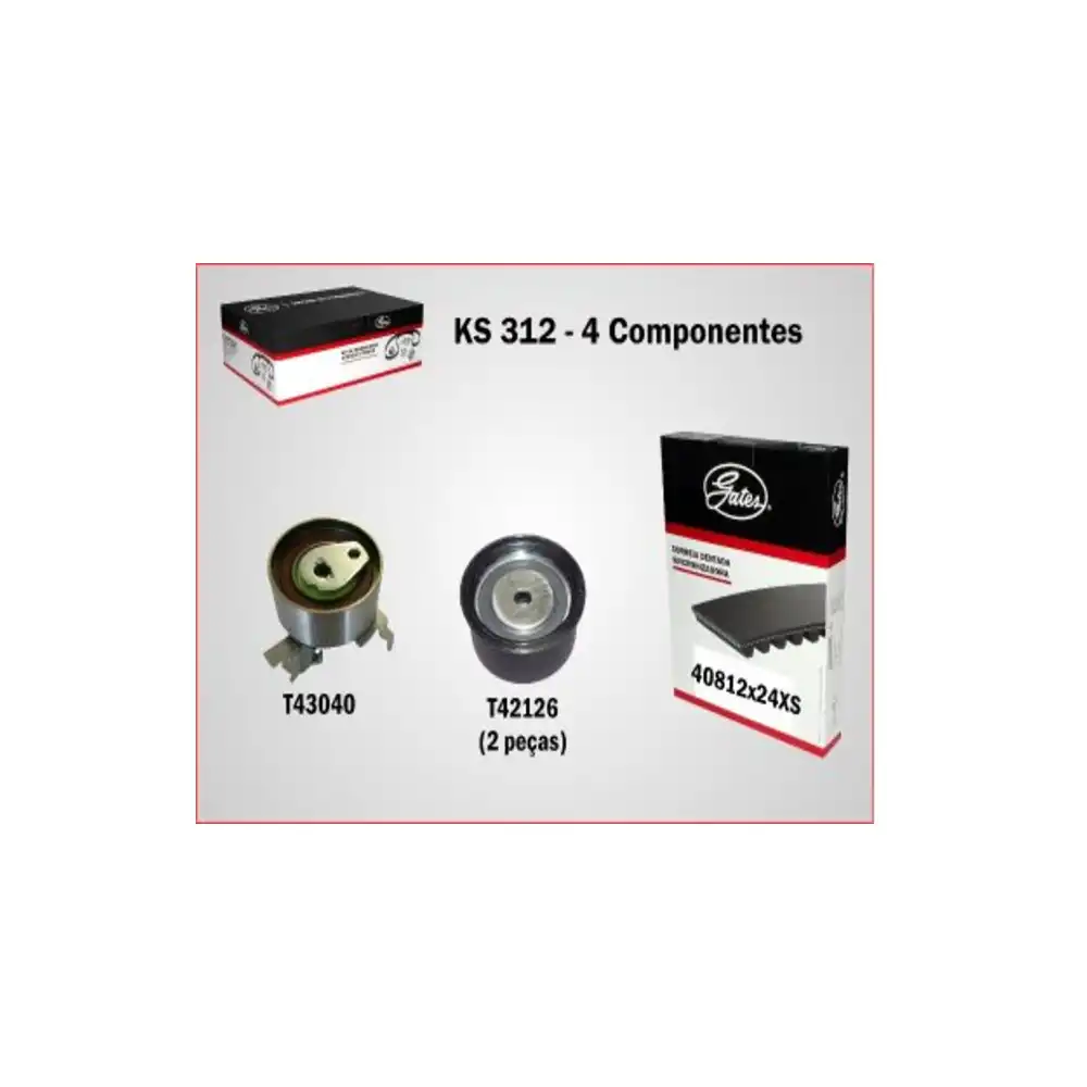 KIT CORREIA DENTADA VECTRA 2.0 16V 1995 A 2001