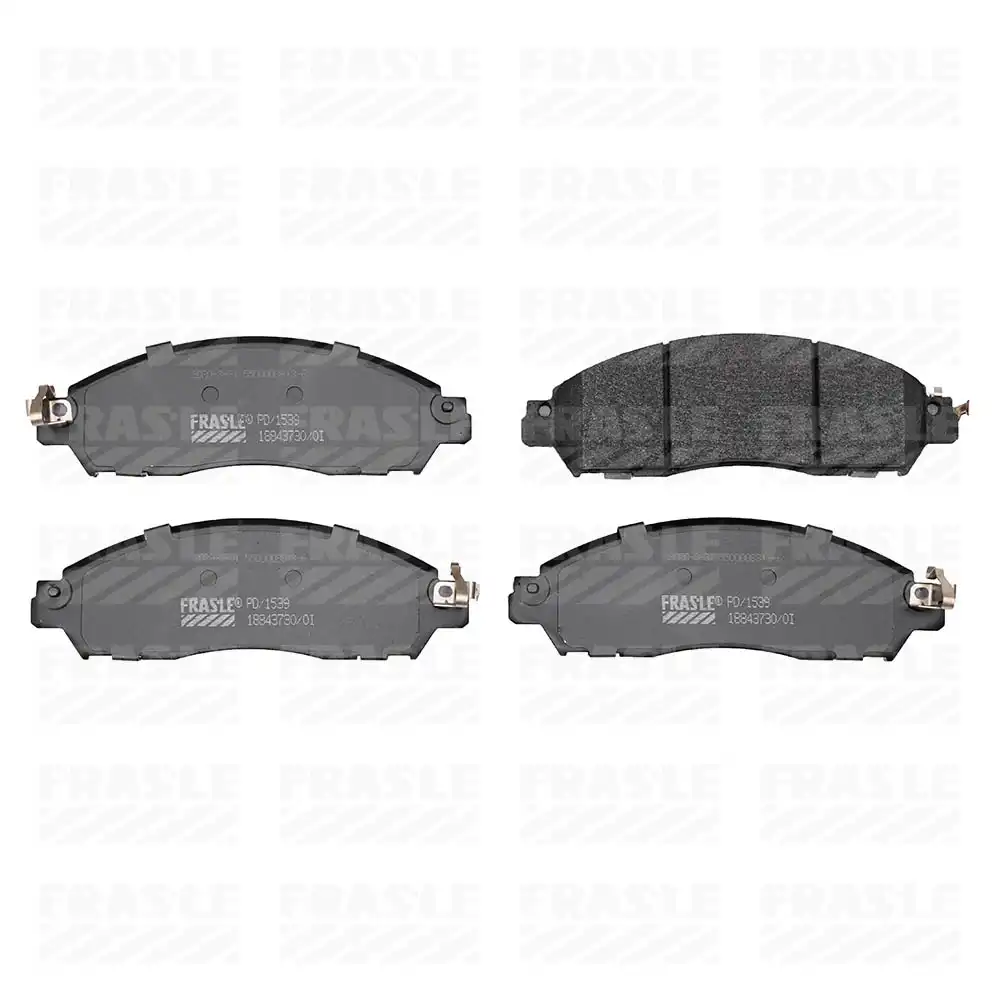 PASTILHA FREIO DIANTEIRA FRONTIER 2.3 16V 2017 A 2025