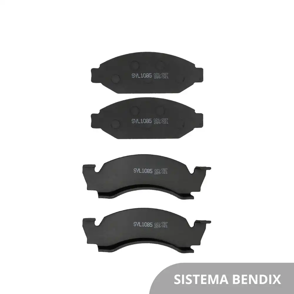 PASTILHA FREIO DIANTEIRA F-1000 /1993 SISTEMA BENDIX