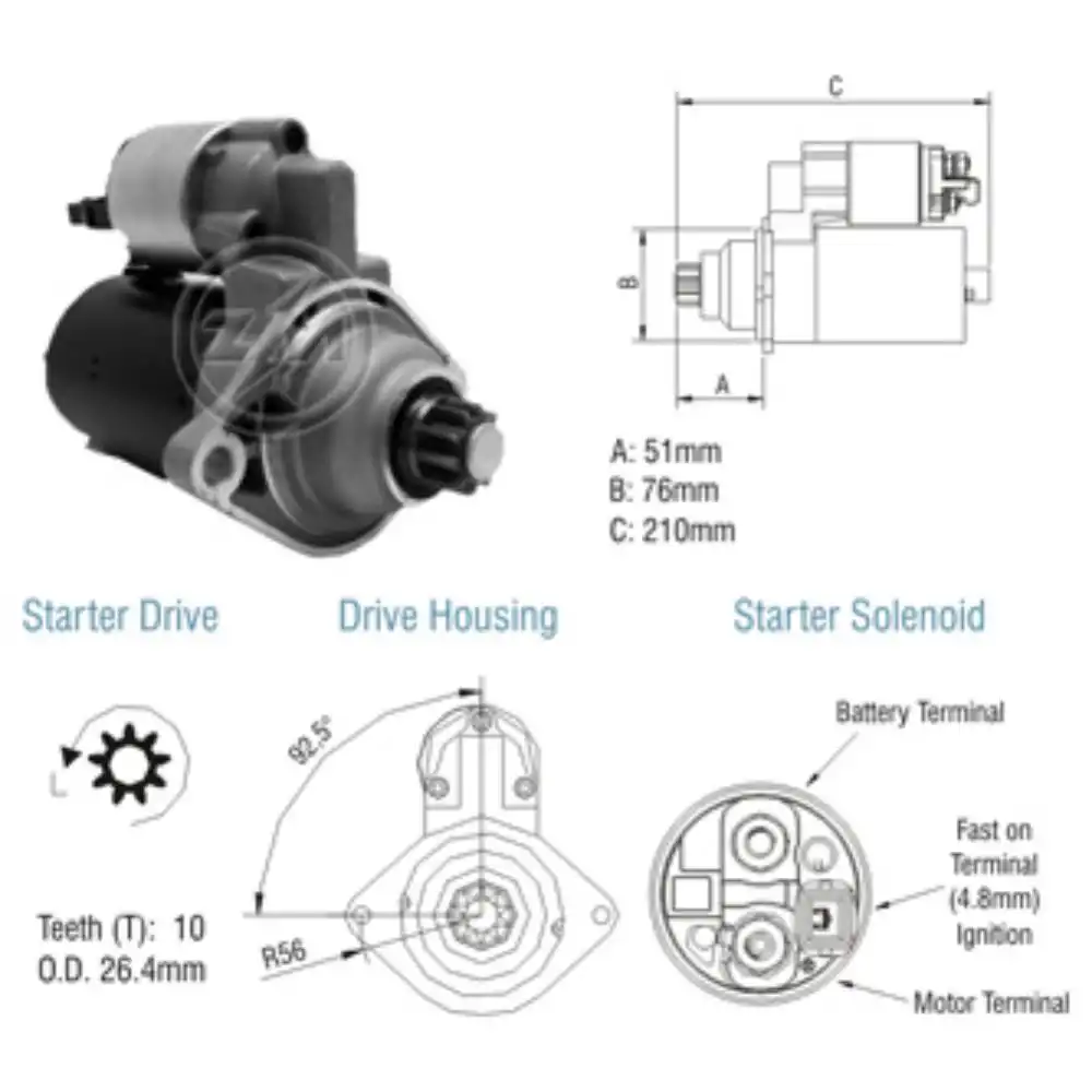 MOTOR PARTIDA GOL 1.0 MI 1997 A 2010