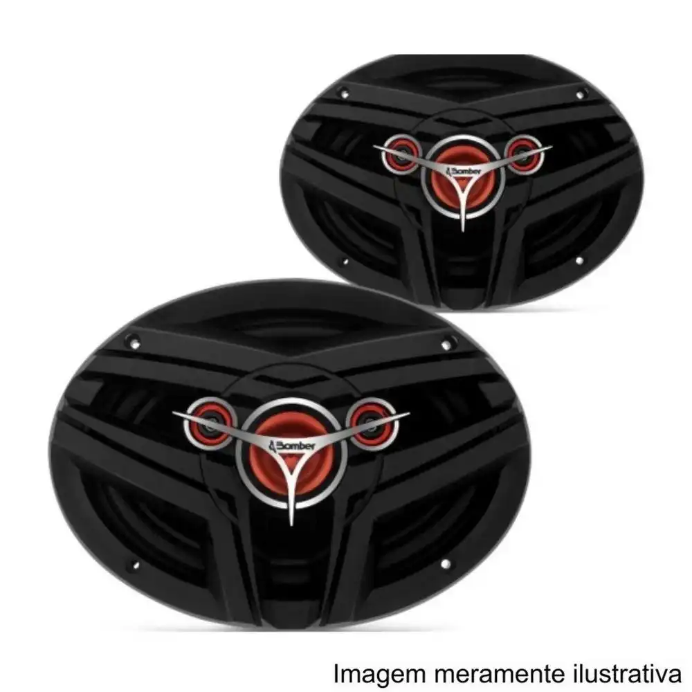 ALTOFALANTE QUADRIAXIAL 6X9 200RMS C/ MOLDURA