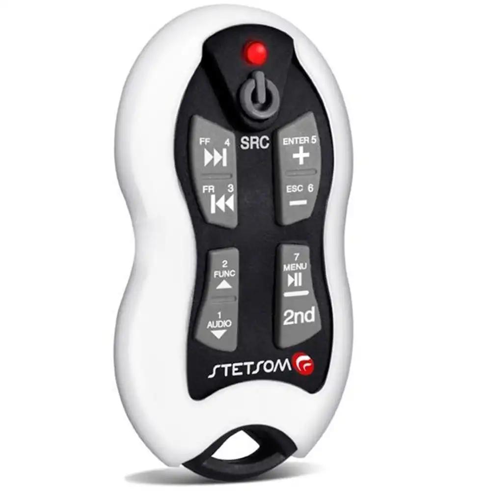 CONTROLE REMOTO SOM LONGA DISTANCIA STETSOM SX2 BRANCO