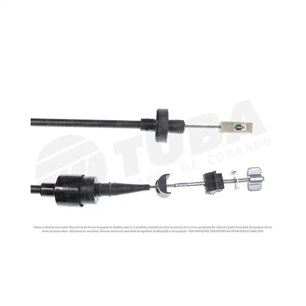 CABO EMBREAGEM GOL PLUS 1.6,1.8.2.0 GER III 98/AP